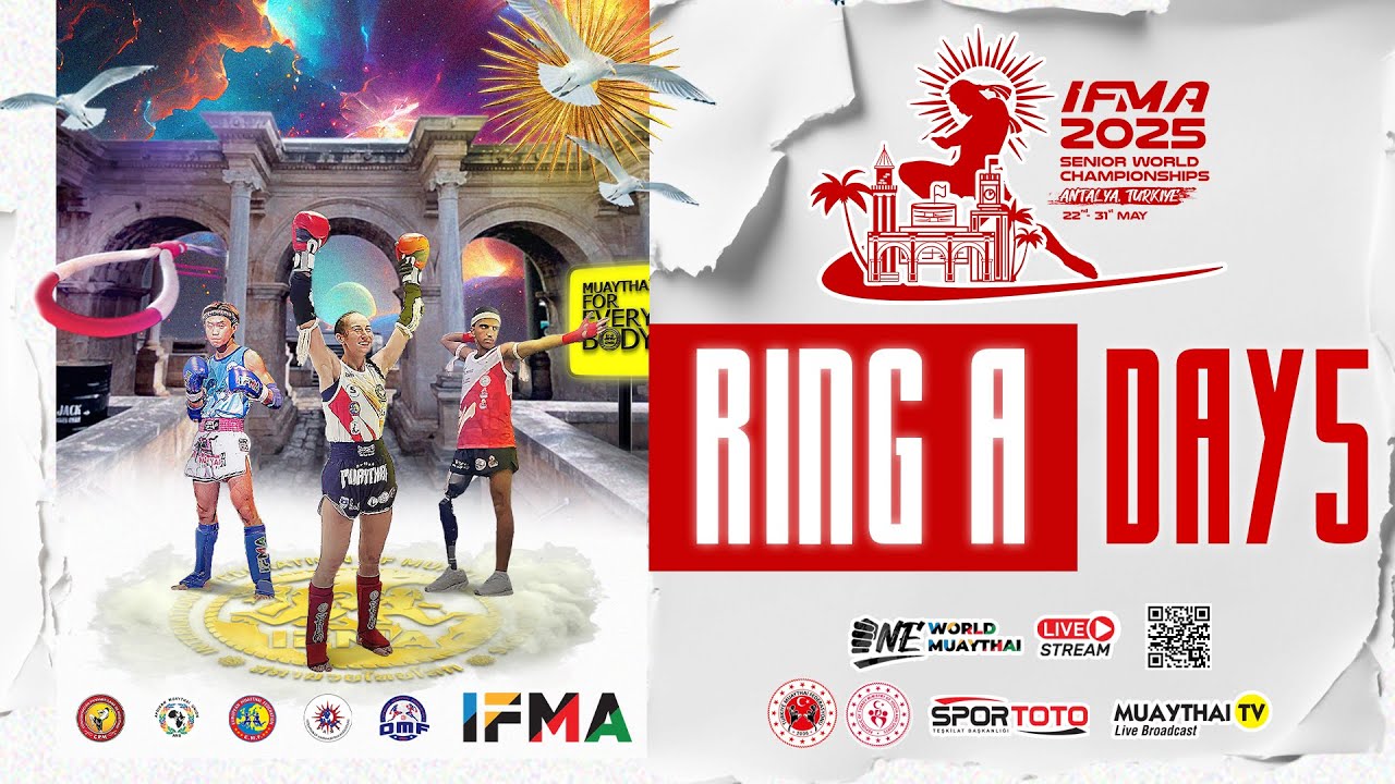 Welcome to the 2025 IFMA Senior World Championships – Live from Antalya, Türkiye! - RING A - Day 5 background