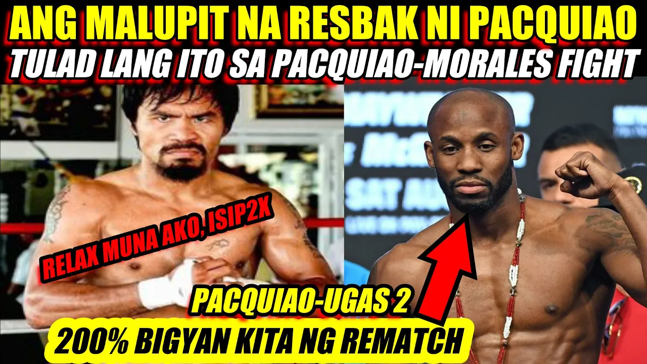 LAHAT NG REMATCH PANALO SI PACQUIAO TULAD SA LABAN KAY MORALES