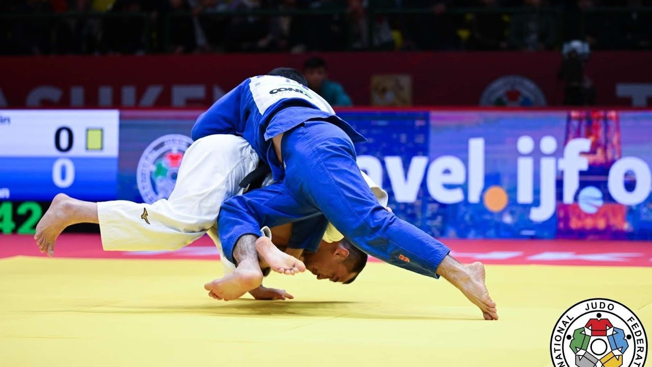 Ramazan Abdulaev VS BEKMURODOV Zamohshar Tashkent Grand Slam Gold medal contest -66 kg background