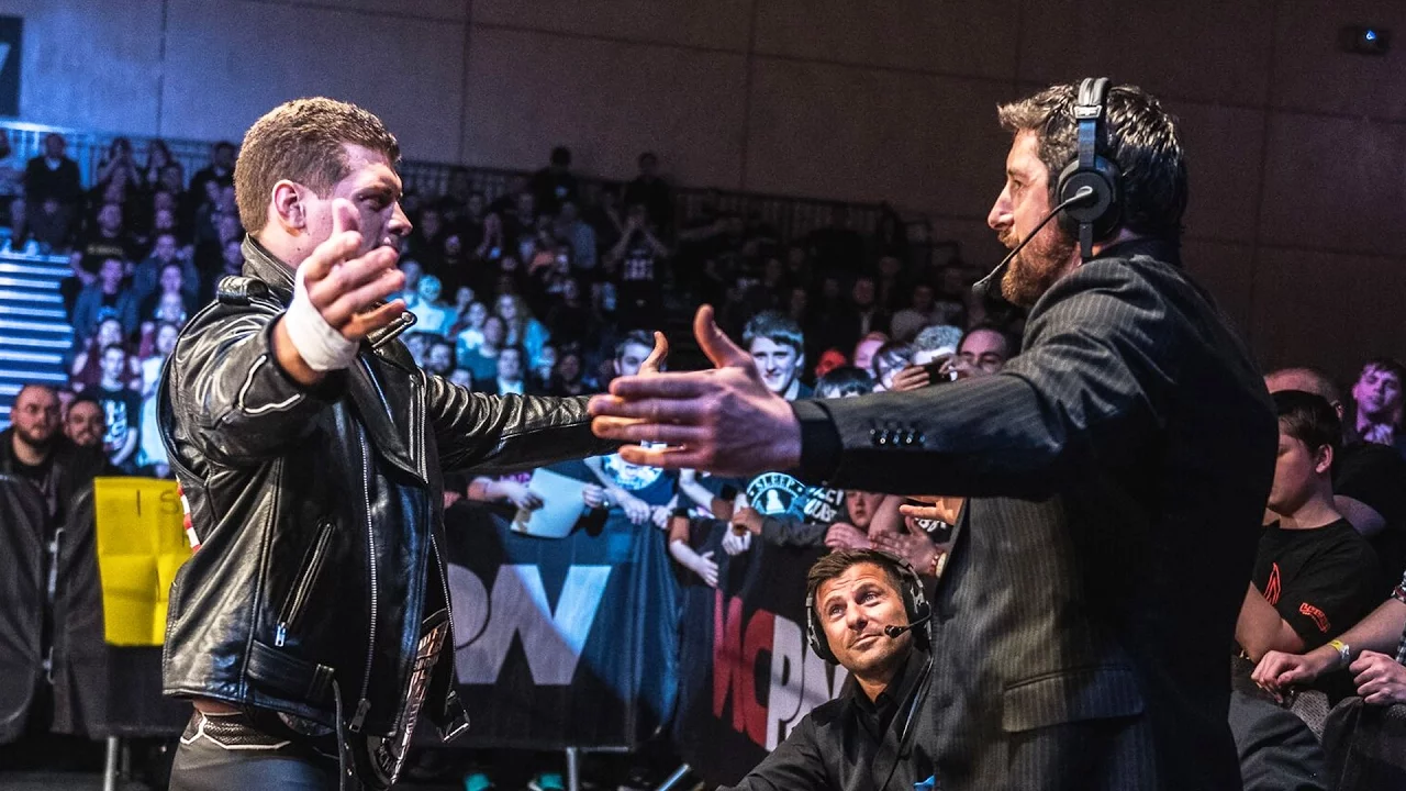 Cody Rhodes vs Joe Hendry vs Gabriel Kidd - Internet Title (No Regrets 2017)