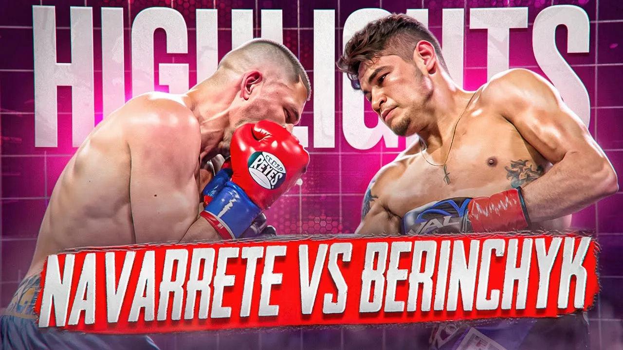 Emanuel Navarrete vs Denys Berinchyk HIGHLIGHTS | BOXING FULL FIGHT HD background