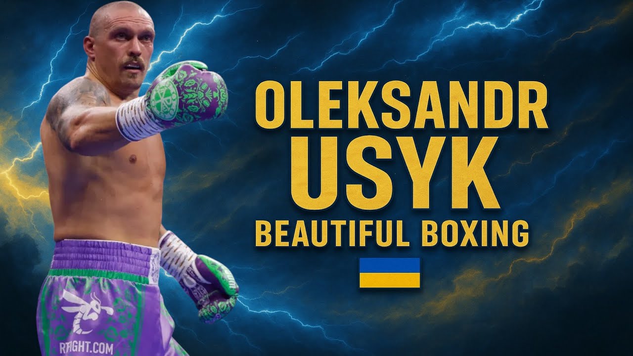 Oleksandr Usyk - Beautiful Boxing background