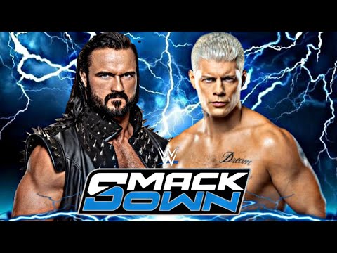 FULL MATCH - Cody Rhodes Versus Drew Mcintyre - Extreme RULE : WWE SmackDown 2026