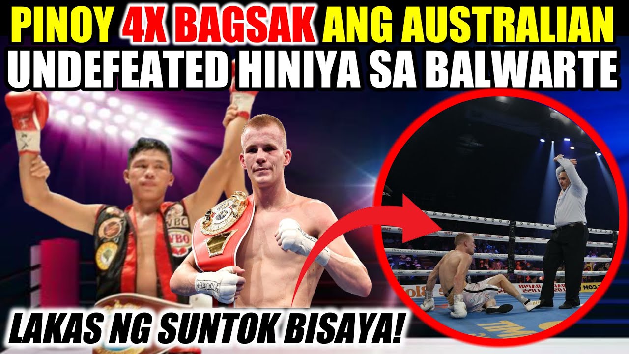 PINOY HINIYA ANG AUSTRALIAN CHAMPION SA KANYANG BALWARTE 4X BAGSAK background