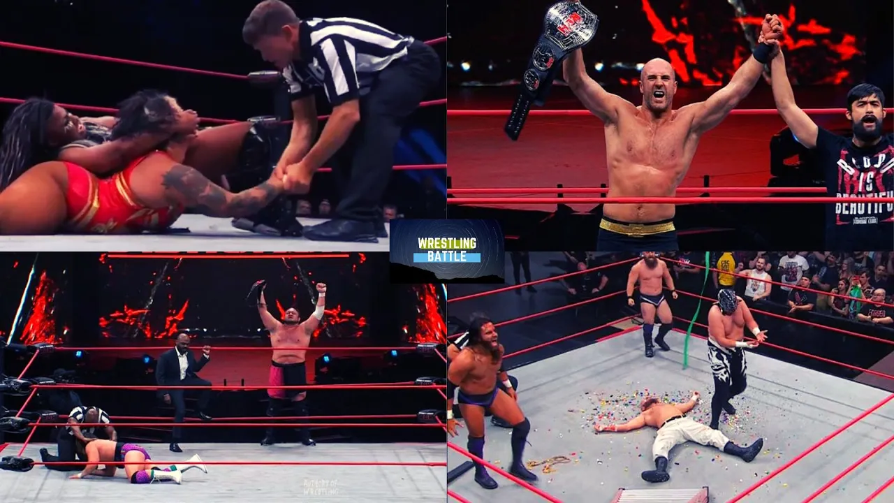 Ring of Honor Death Before Dishonor 2023 Results- Athena Retains, Dark Order Destruction, Samoa Joe