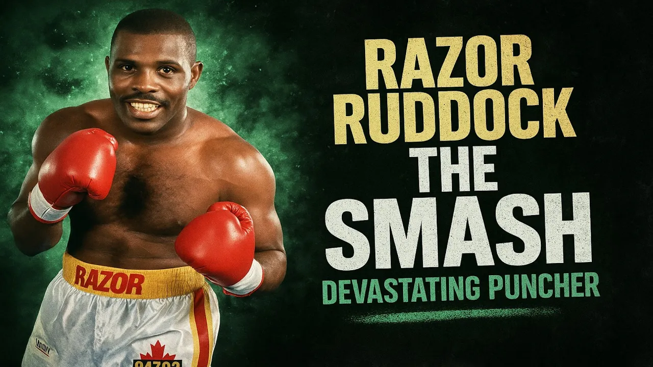 Razor Ruddock - The Smash background