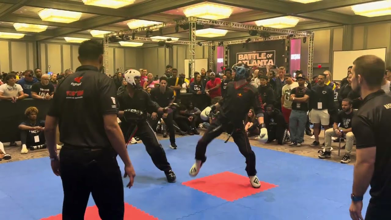 Kareem Abdulla vs Justice Floyd Middleweight Sparring Grand Championship - Battle of Atlanta 2025 backdrop