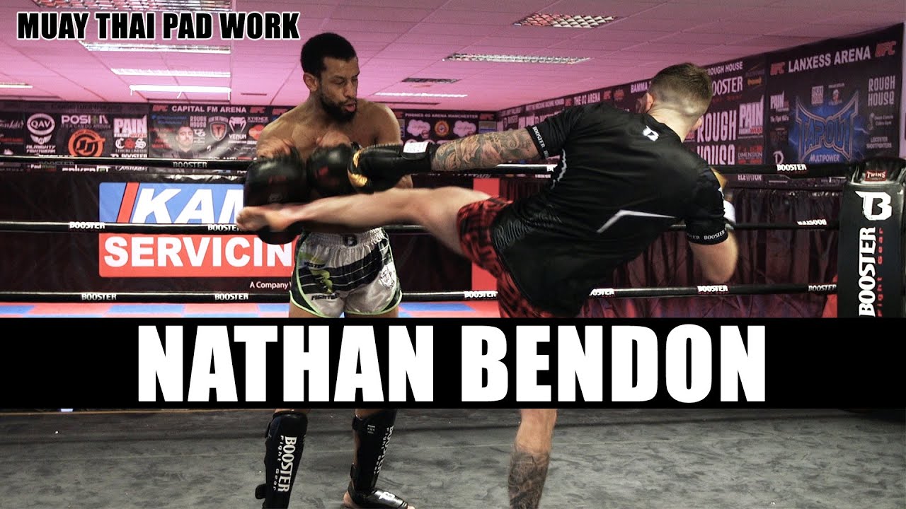 RAW ROUNDS: Nathan Bendon Muay Thai Pad Work