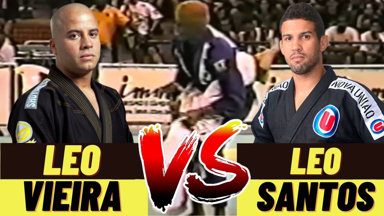 OLD SCHOOL BJJ: Leonardo Santos vs Leo Vieira CBJJ Brasileiro de Equipes 2000 background