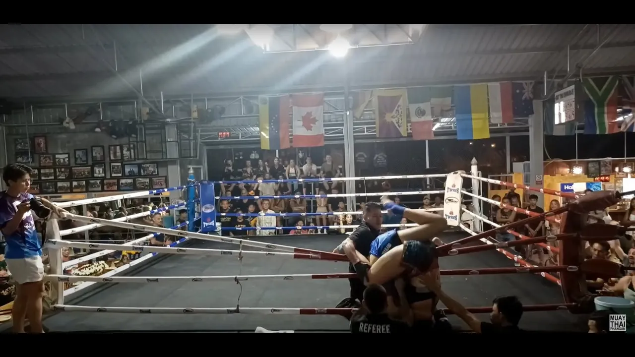 MuayThai KohPhangan | Jojo ChinnarachMuayThai vs Yokpech SamutSongkran - 20 December 2023
