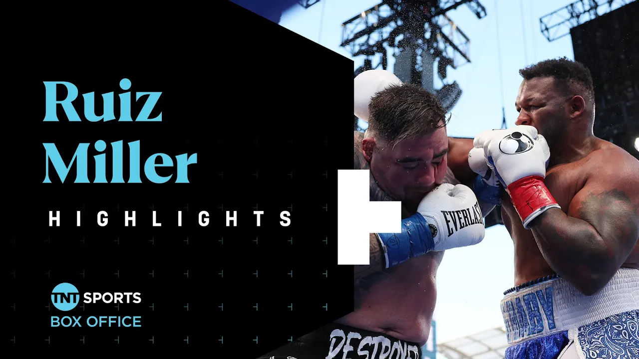 CONTROVERSIAL DRAW 👀 | Andy Ruiz vs Jarrell Miller Fight Highlights | #RiyadhSeason