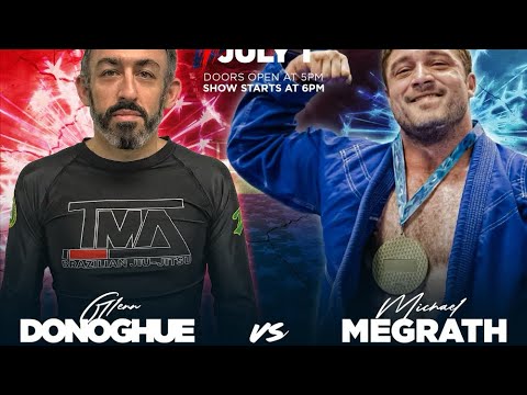 Adult NoGI BJJ Superfight | TFA Pro IV | Glenn Donoghue vs Michael Megrath background