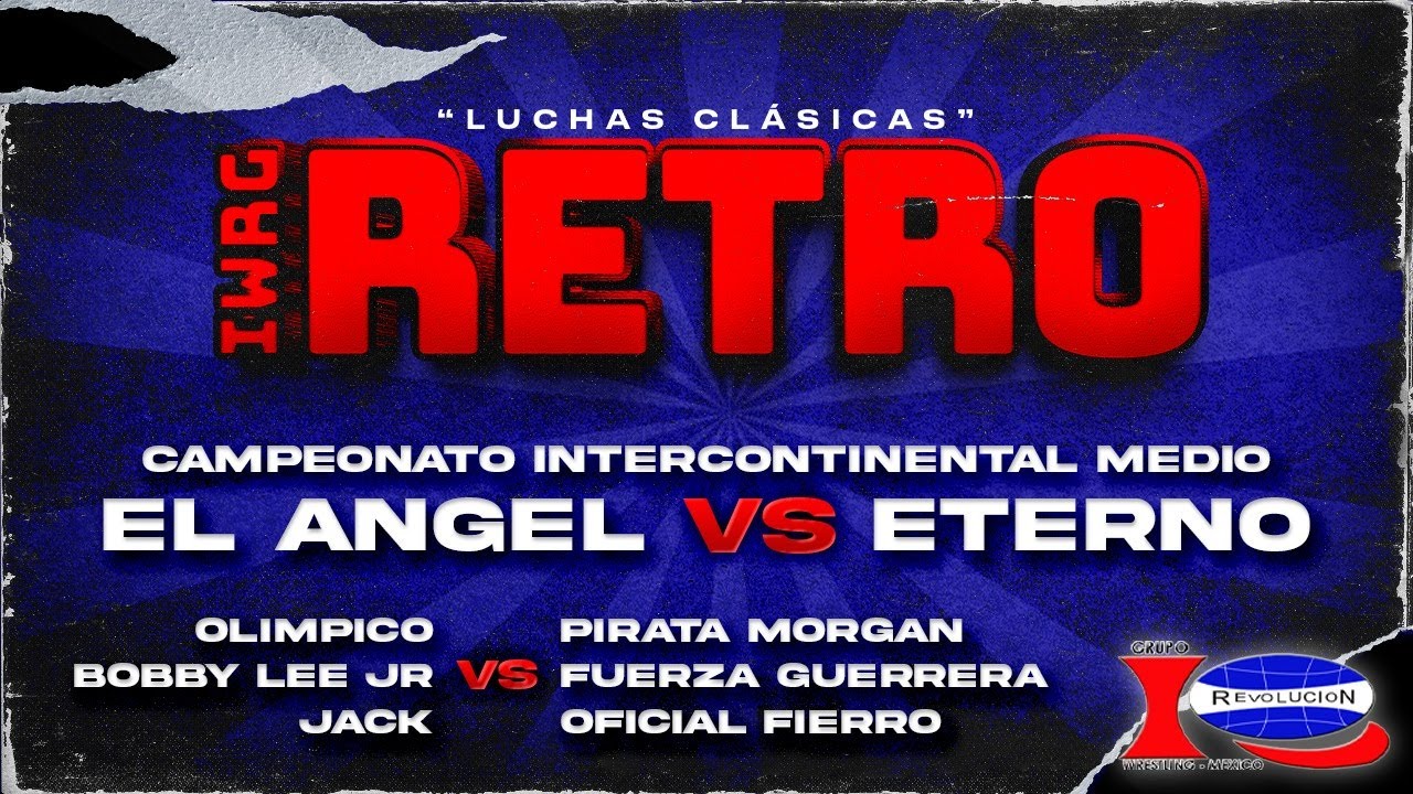 IWRG Retro | Capitulo 37 | Por el Campeonato Intercontinental Medio | El Ángel vs Eterno background