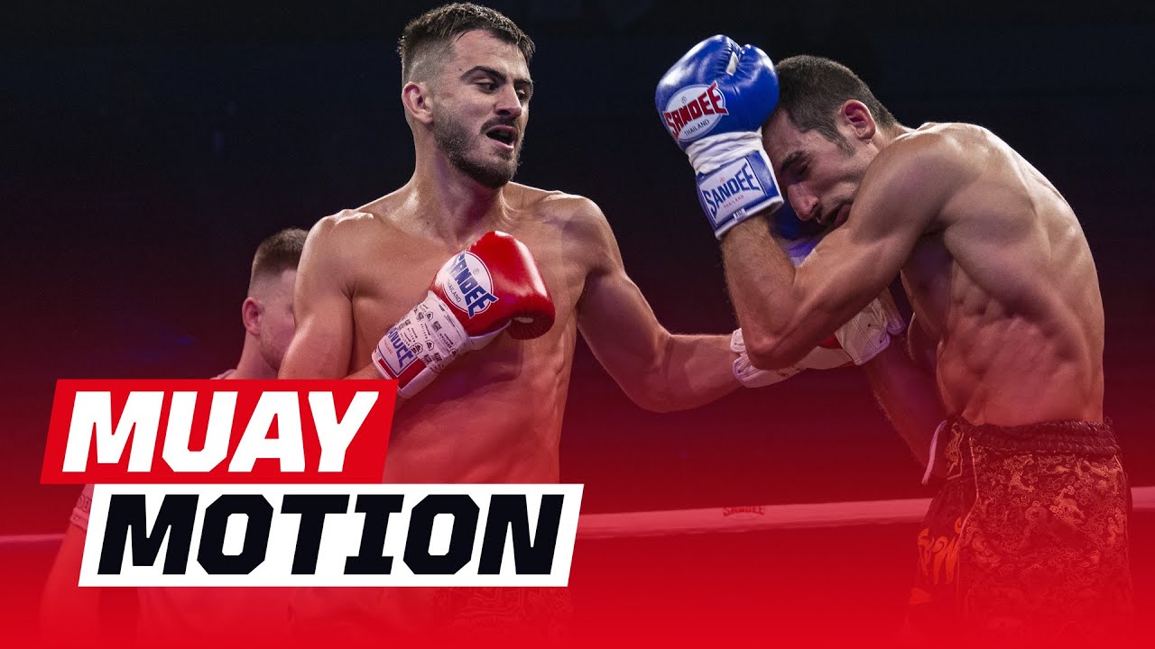 The Best Muay Thai Knockouts & Highlights From SUPERSHOWDOWN in Slow Motion background