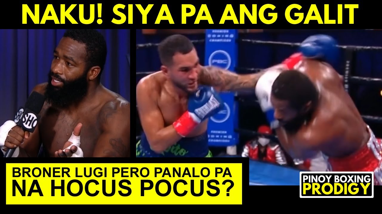 BREAKING: Broner NAGALIT sa Unofficial Scorecard | Controversial ang PANALO?
