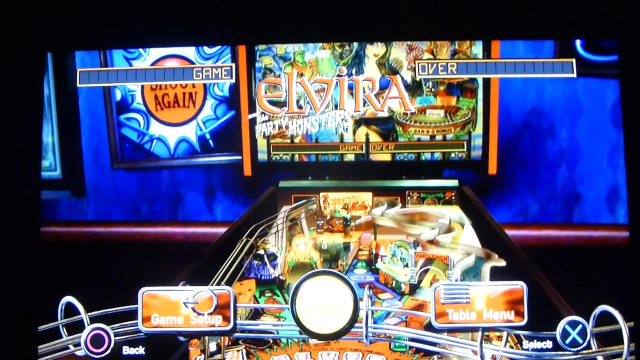 Elvira and the Party Monsters on The Pinball Arcade