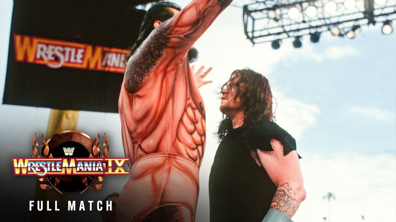FULL MATCH: Undertaker vs. Giant Gonzales: WrestleMania IX backdrop