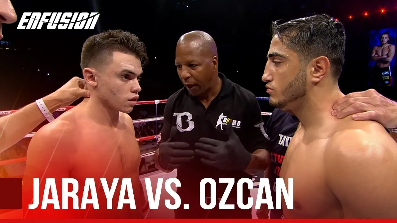 The Destroyer vs The Turkish Turbine | Mohammed Jaraya vs Tayfun Ozcan | Enfusion Full Fight background
