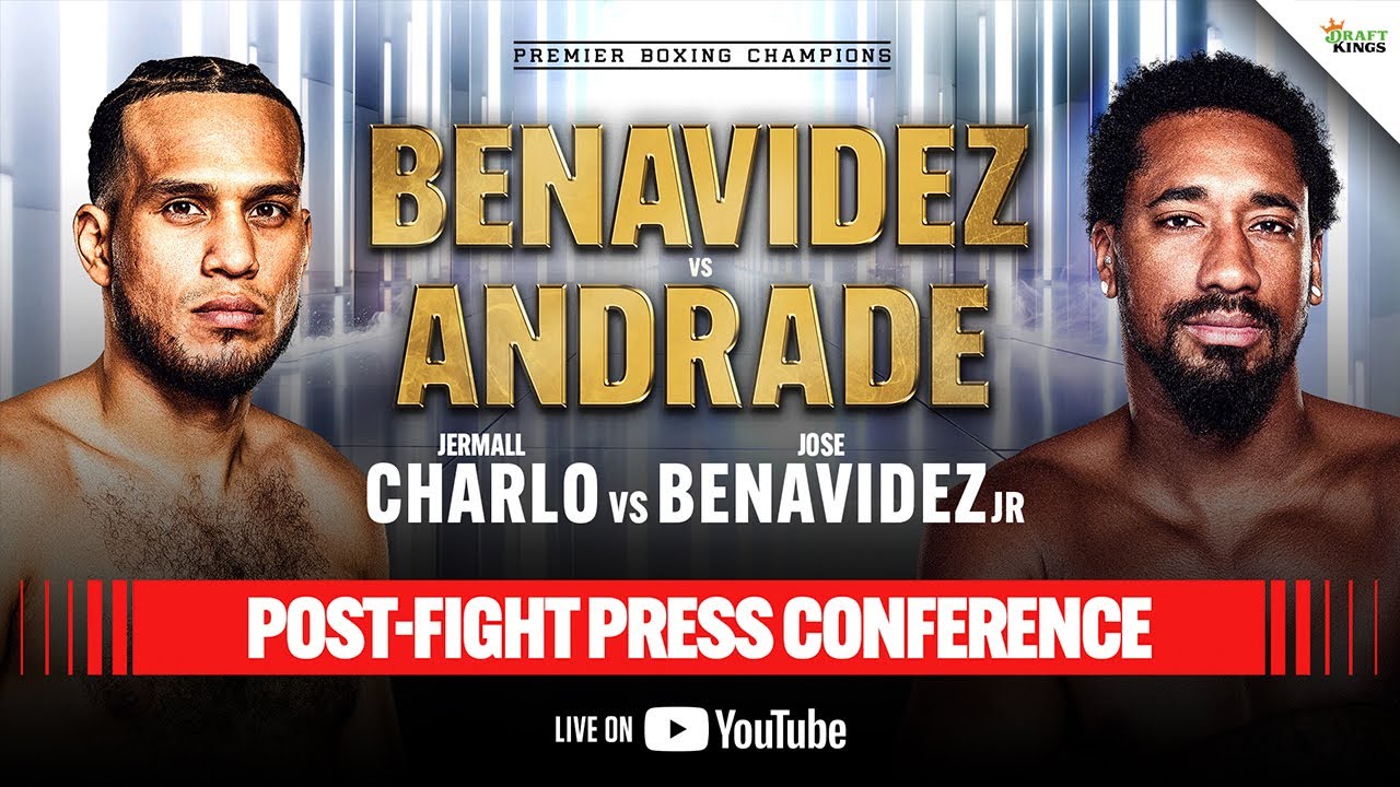 Benavidez vs. Andrade POST-FIGHT PRESS CONFERENCE backdrop