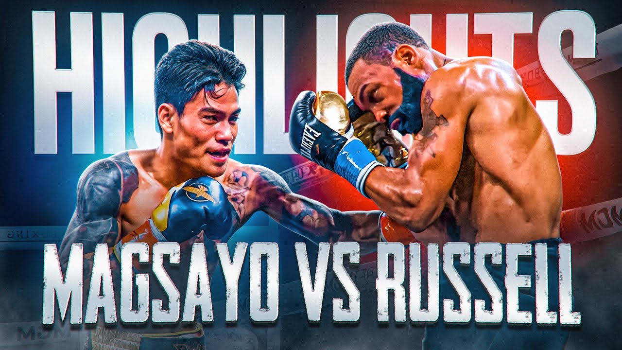 Mark Magsayo vs Gary Russell jr HIGHLIGHTS | BOXING FULL FIGHT HD
