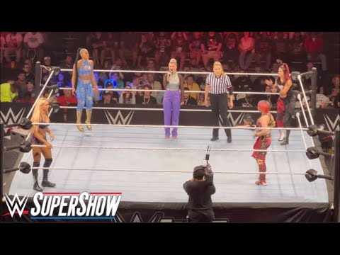 Charlotte Flair vs Bayley vs Bianca Belair vs Asuka Full Match - WWE Supershow 7/16/23
