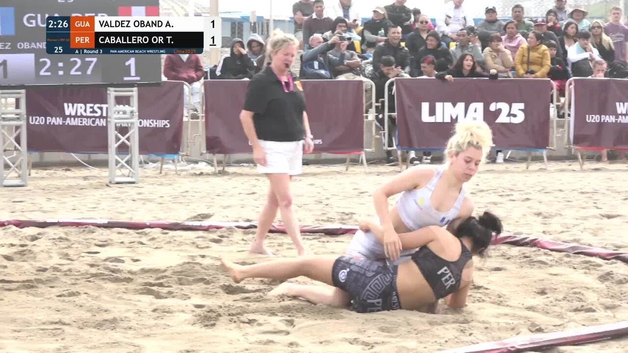 Allison Graciela VALDEZ OBANDO (GUA) vs. Talita Genesis CABALLERO OROZCO (PER) • A | Round 3 • Women