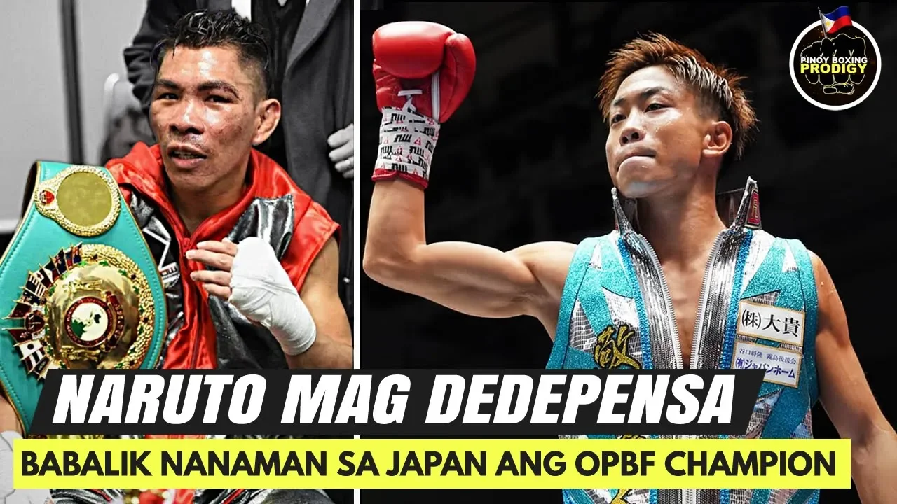 OPBF Champion Lito "NARUTO" Dante hahamunin ni Taniguchi | Unang depensa sa Belt