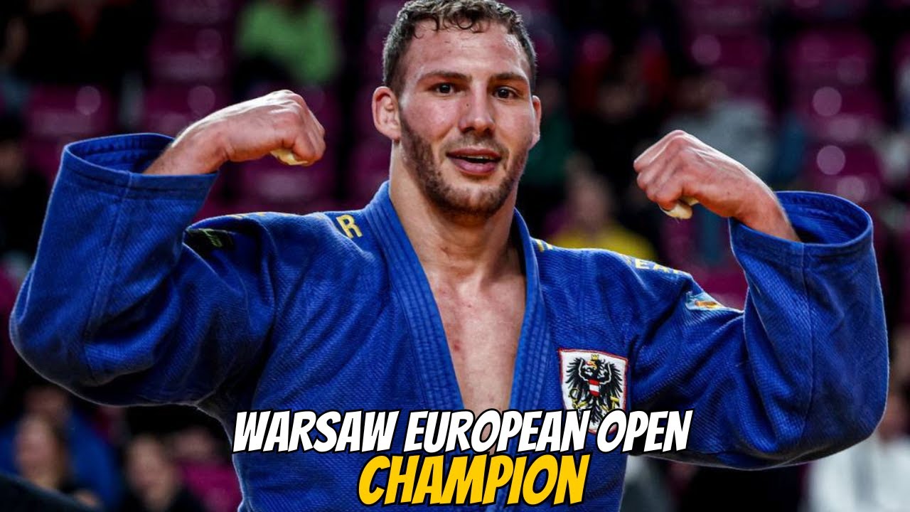 Laurin BOEHLER (AUT) I Gold Medalist 🥇I -100KG I WARSAW EUROPEAN OPEN 2024 background