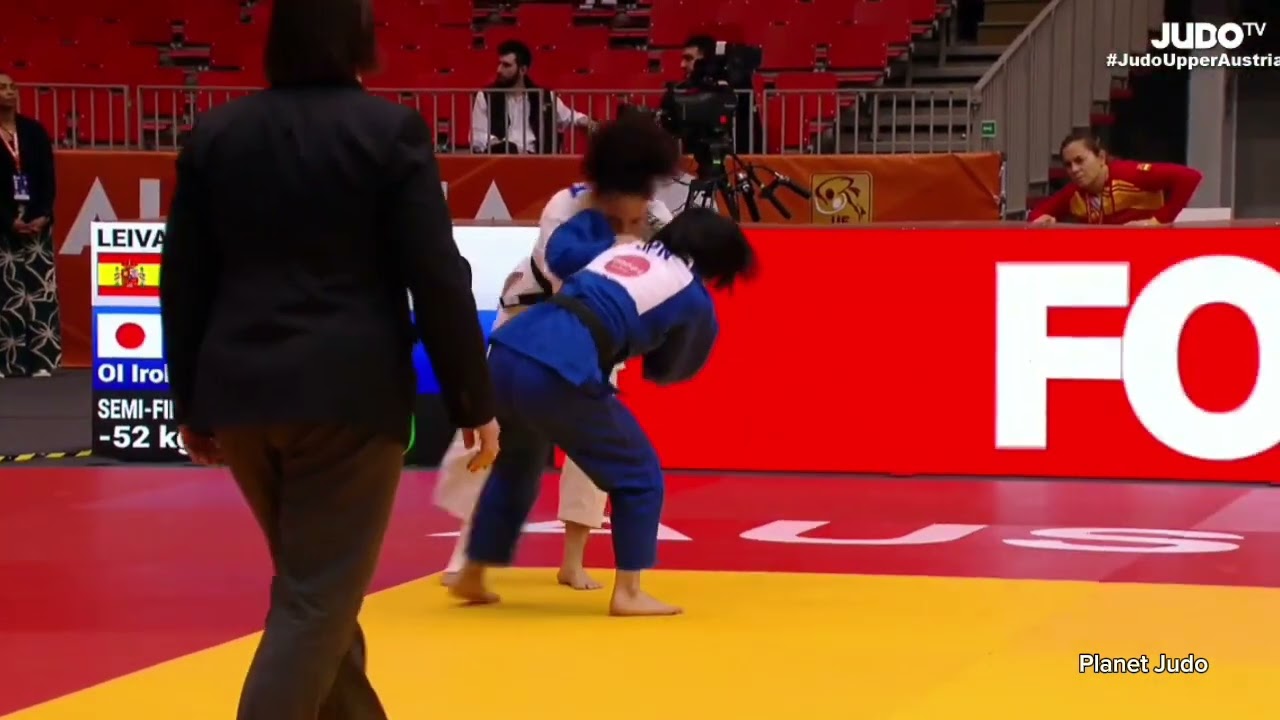 Ayumi LEIVA SAANCHEZ 🇪🇦 🆚️ Iroha OI 🇯🇵 | полуфинал /-52кг | Гран При Австрия 2026