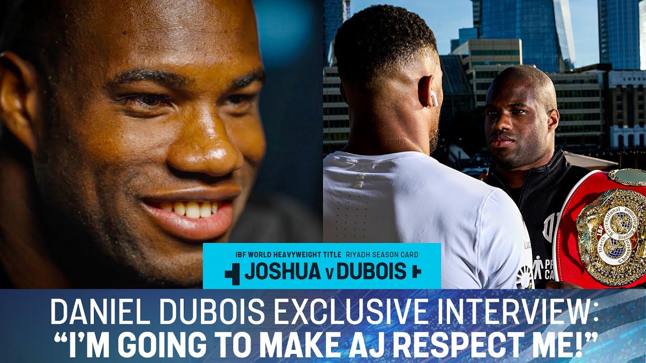 “I’M GOING TO MAKE AJ RESPECT ME!” 😤 Daniel Dubois Exclusive on Anthony Joshua 🔥 #JoshuaDubois