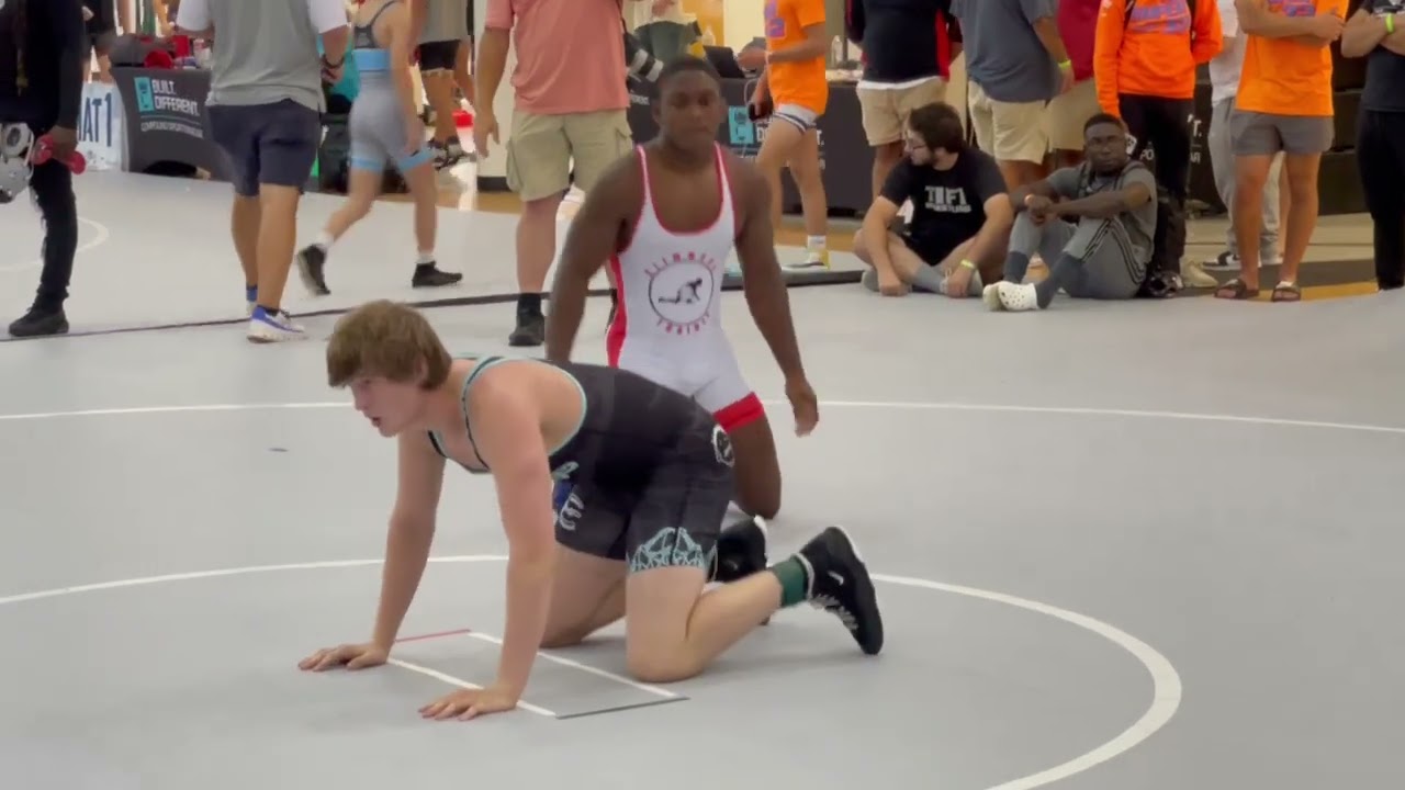 Chris Mance vs Xander Dossett 2023 Super 32 Qualifier 175lbs Semi-Final background