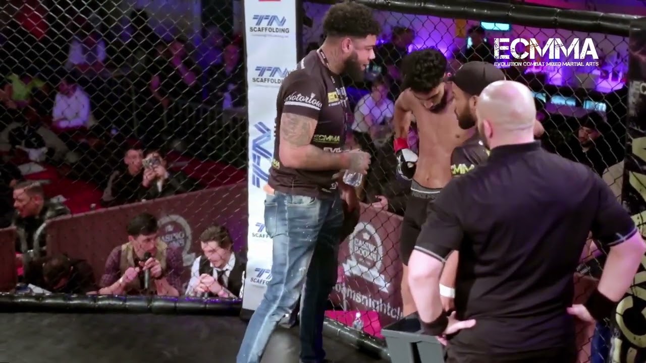 ECMMA 12 - Aftab Lalldin Vs Luca Ciobanu (AM MMA) background