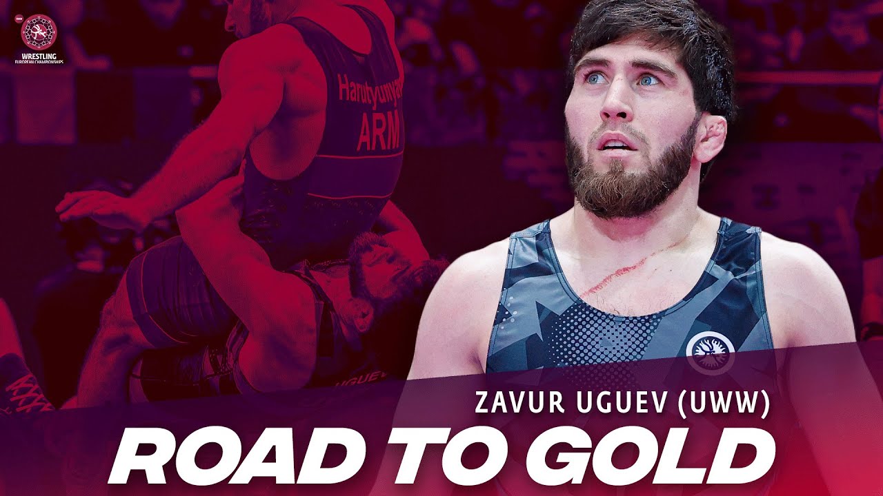 Zavur UGUEV (UWW) | Road to 61KG Gold | Freestyle Wrestling | Senior European Championships | background