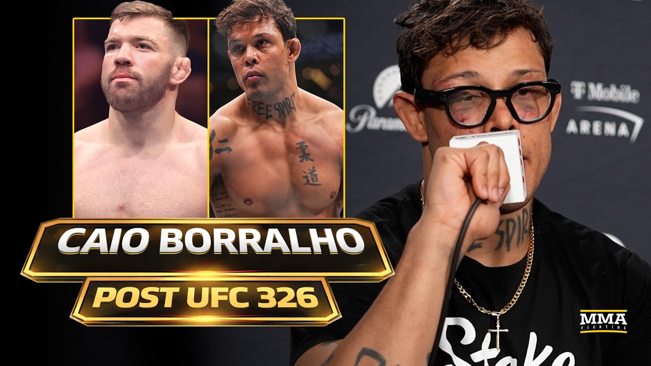 Caio Borralho Calls Out Dricus Du Plessis After UFC 326, Talks Mauricio Ruffy's White House Fight