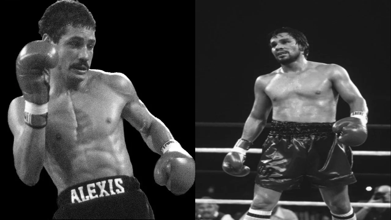Fantasy Fight: Alexis Arguello vs Roberto Duran background