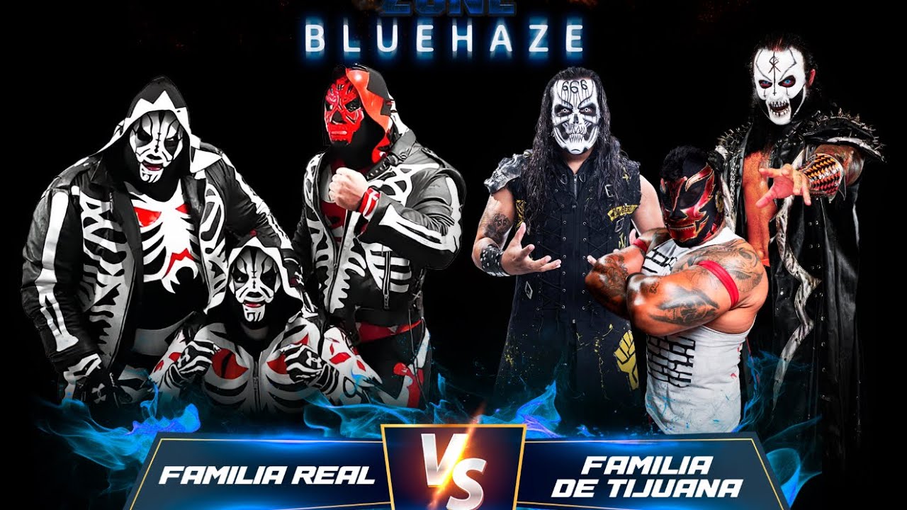 L A Park, Hijo de L A Park La Park Jr vs Rey Misterio hijo Bestia 666 y Mecha Wolf backdrop