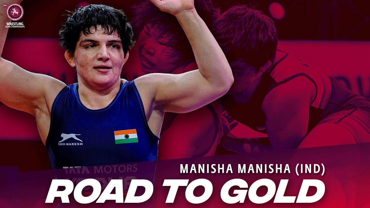 Manisha MANISHA (IND) | Road to 62KG Gold | Women’s Wrestling | Asian Championships | Jordan • Amman background