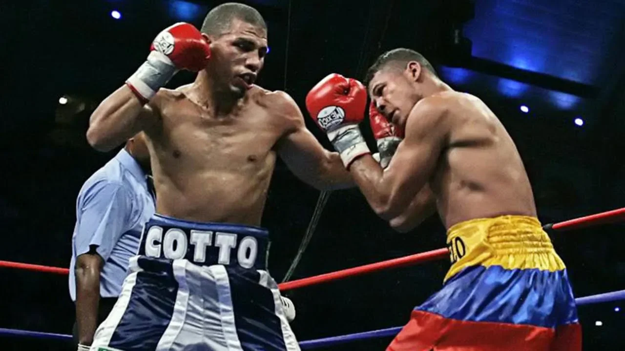 Miguel Cotto - In His Prime background
