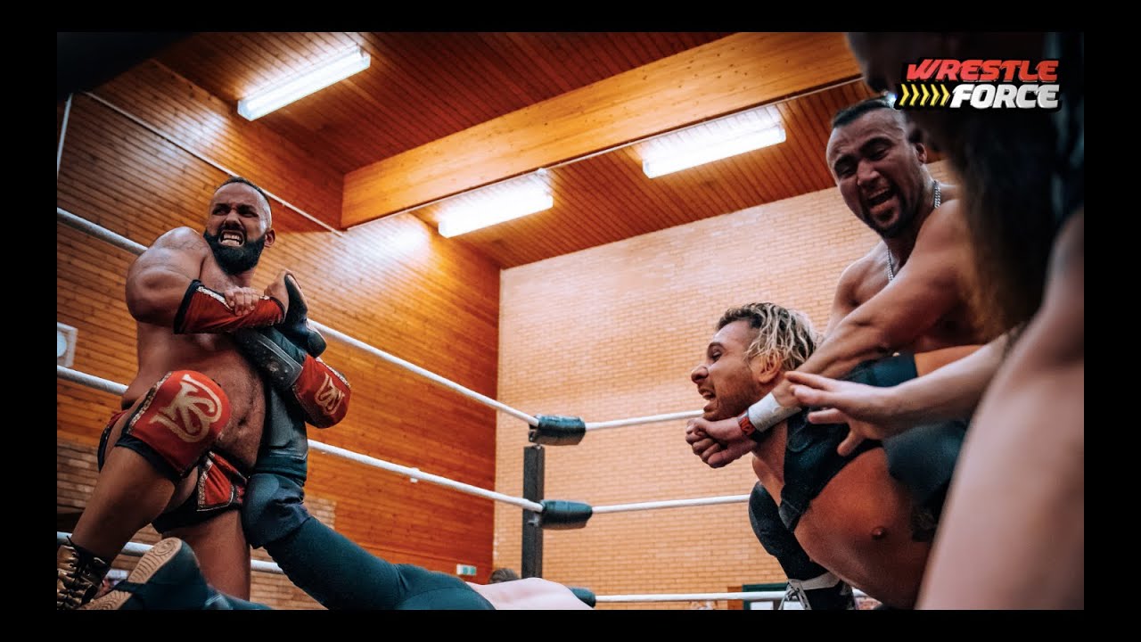 Cali Gray & Matt Walters vs Jordan Saeed & Karim Brigante WRESTLEFORCE Live in Romford 22.04.23