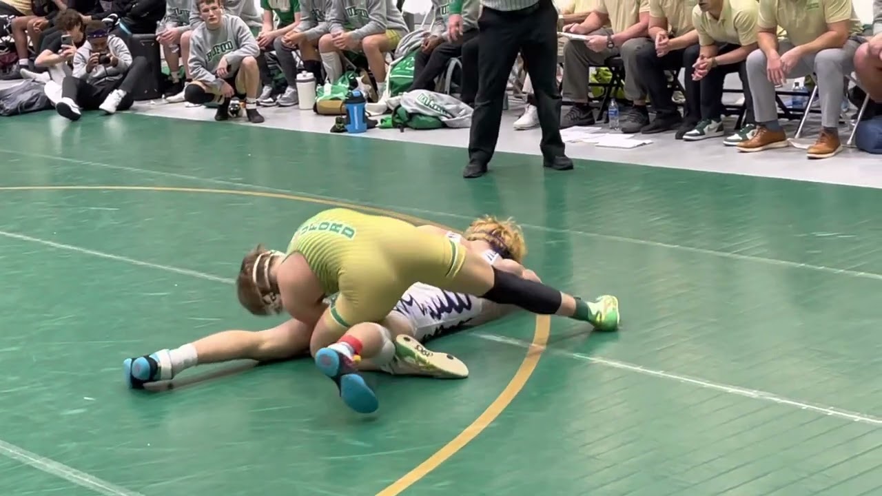 Gavin Pope Buford vs Gavin Daniels Camden 150lbs 7A GHSA State Duals Finals 2023 background