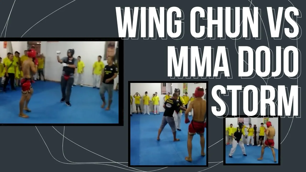 Wing Chun vs MMA Dojostorm 2 - EPIC MATCHES background