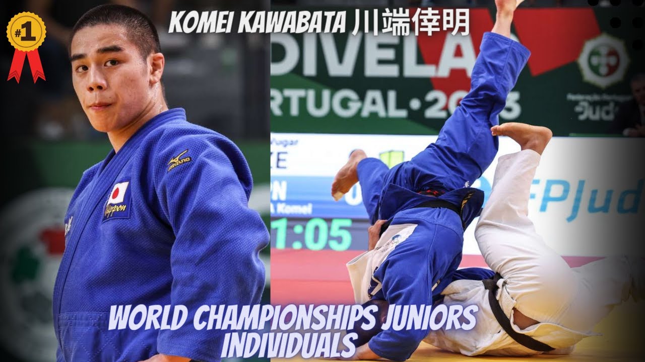 Komei KAWABATA -川端倖明-Gold Medalist (-90Kg) - World Championships Juniors Individuals 2023- 柔道 background
