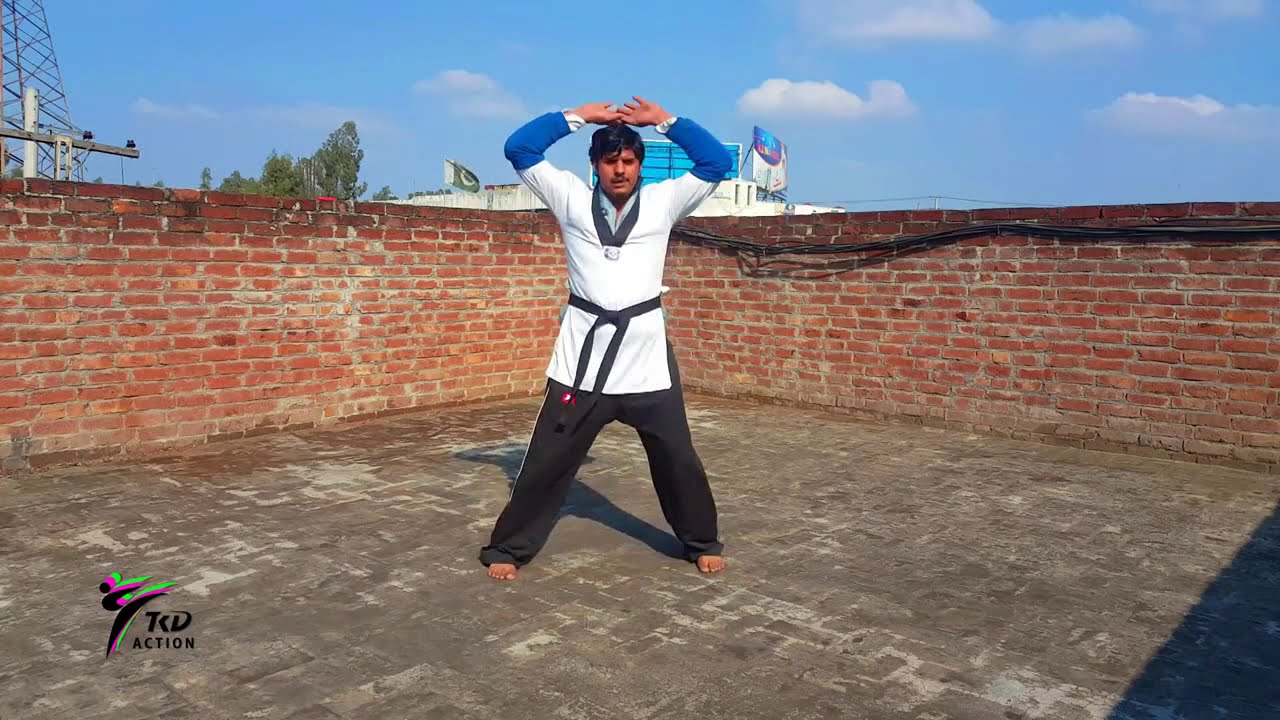 TAEKWONDO WARM UP EXERCISES - WARM UP ROUTINE @MrArslanTKD background