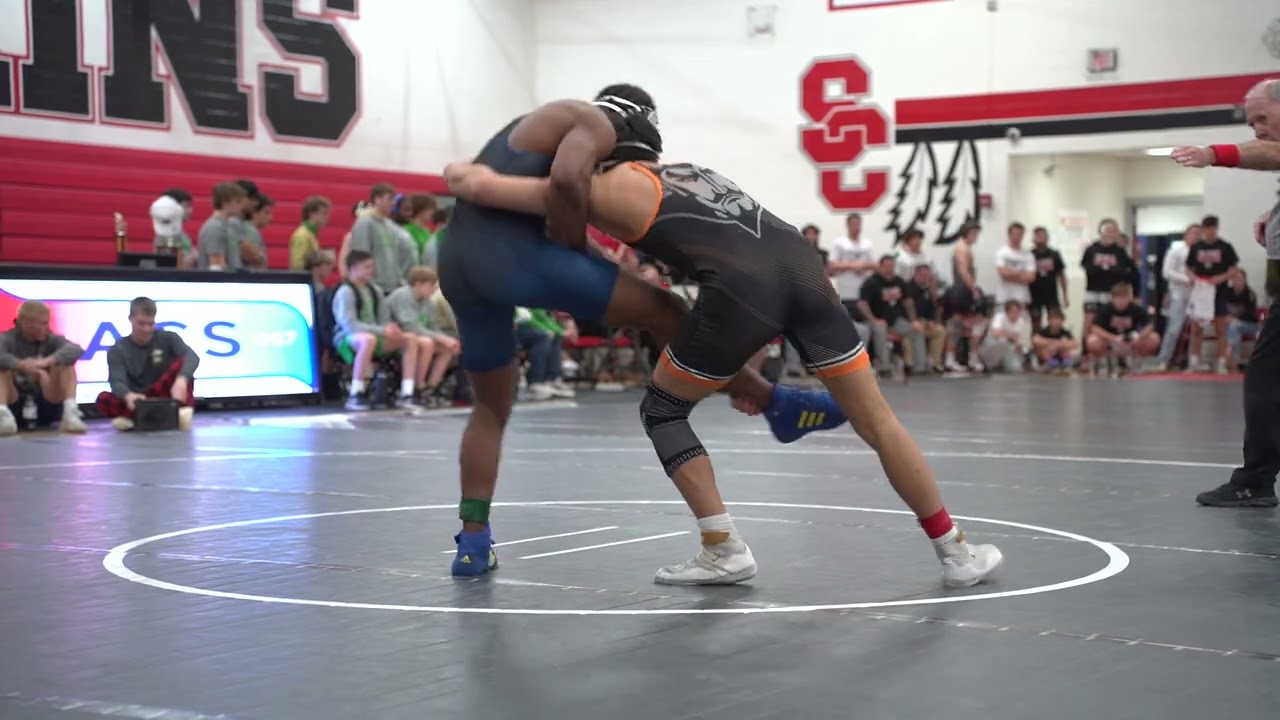 Gabriel Jacobus Columbus vs Kameron Huzzie Troup 165lbs 2025 Georgia Grappler Elite Duals backdrop