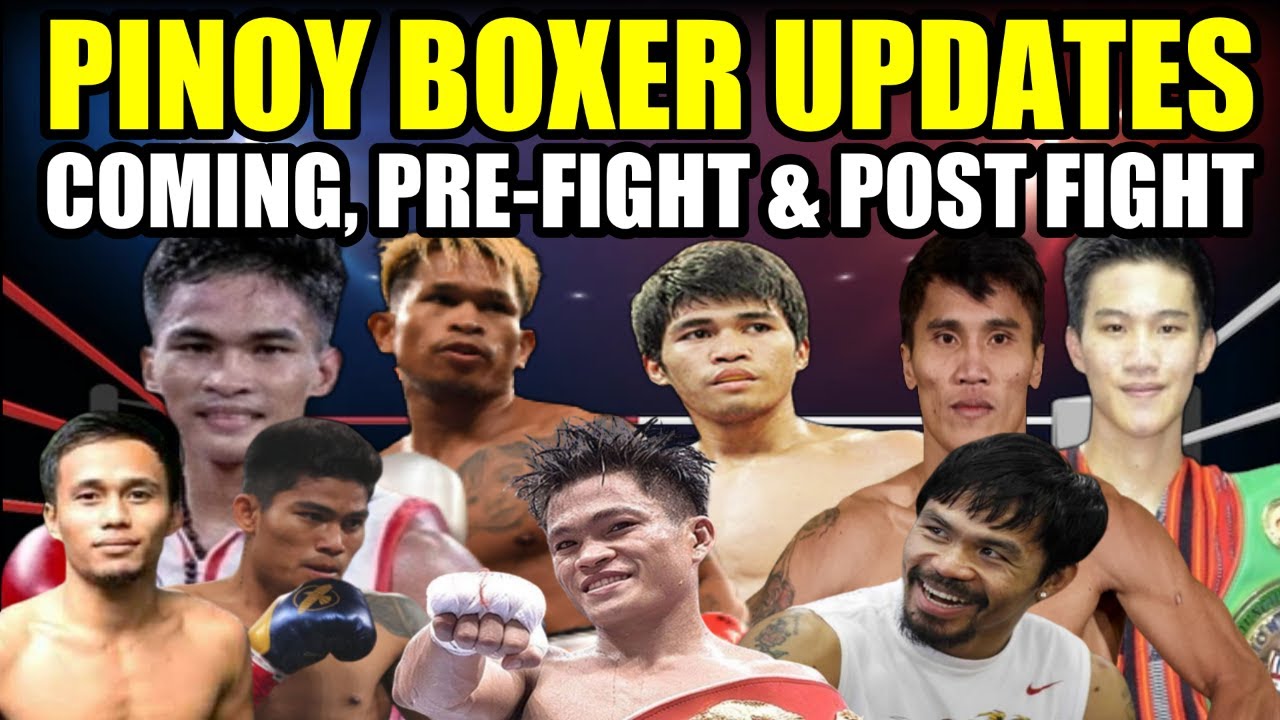 PINOY BOXERS UPDATES! PRE-FIGHT & POST FIGHT | PACQUIAO, CASIMERO, MAGSAYO, ANCAJAS ETC.