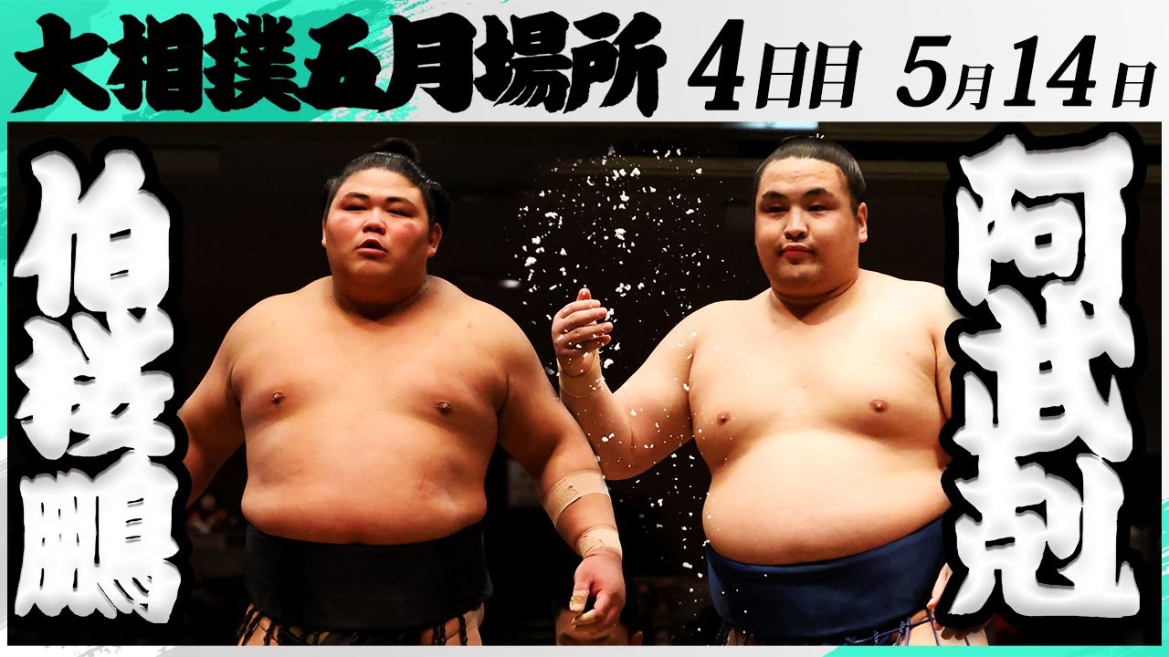 大相撲 伯桜鵬ー阿武剋<令和7年五月場所・4日目>SUMO