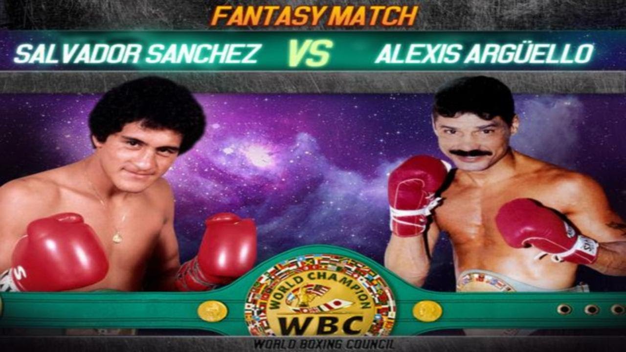 Fantasy Fight: Salvador Sanchez vs Alexis Arguello background