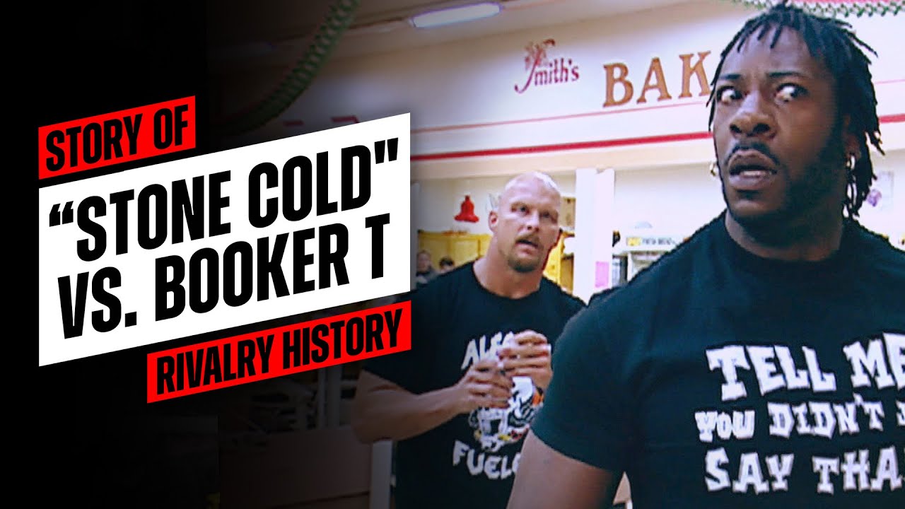 The story of “Stone Cold” Steve Austin vs. Booker T rivalry history (2001-02)