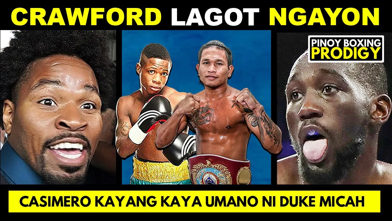 Crawford PAKTAY, si Porter na ang Mandatory | Micah kumpyansa TATALUNIN si Casimero backdrop