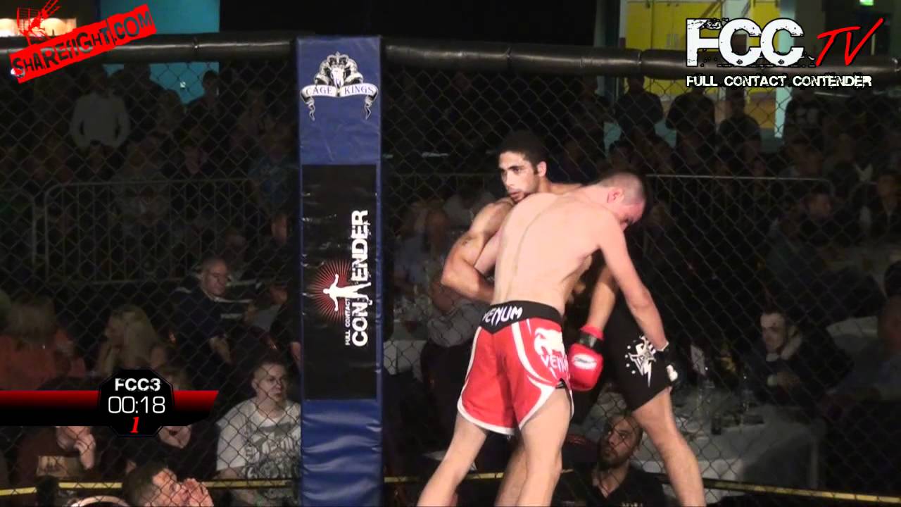 FCCTV Full Contact Contender 3 - Aaron Allerton VS Ricardo Franco SHAREFIGHT.COM background
